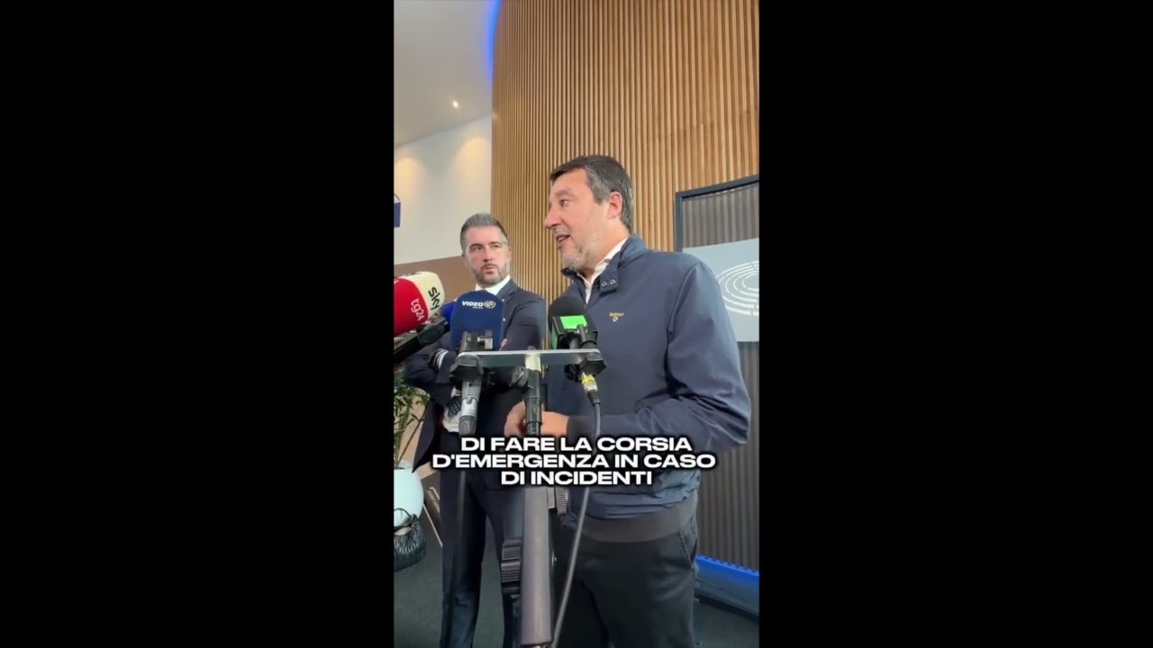 SALVINI: «NUOVO CODICE DELLA STRADA: MULTE PIÙ LIEVI E GUARDRAIL SALVAVITA PER TUTTI»