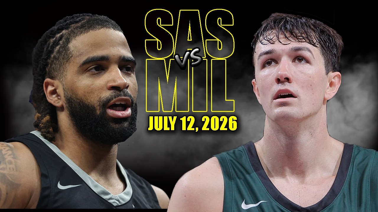 🏀 [NBA 서머리그] 2026.07.13 샌안토니오 90-80 밀워키 하이라이트