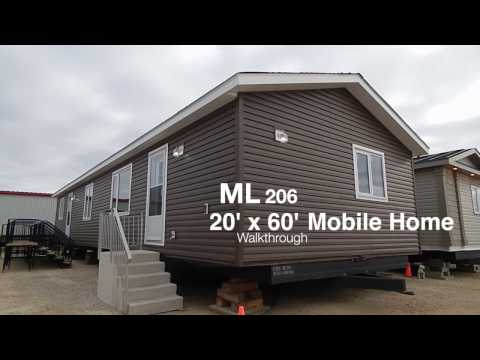 Mainline Series Mobile Home for Sale - 20 x 60 ft. 2 bedroom 2 bath. (1200 sq,ft.)