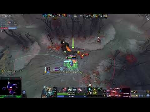Arteezy and Kunkka want last hit on tower!