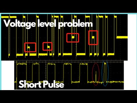 I2c Problems, Voltage level and short pulse problem
