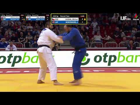 2019 Düsseldorf 2 K 100 kg Horák Michal CZE Borodavko LAT