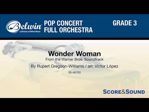 Wonder Woman, arr. Victor López – Score & Sound