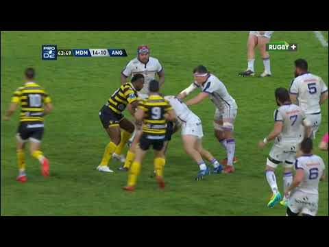 luka goginava highlights Mont de Marsan - sa xv - 14-18