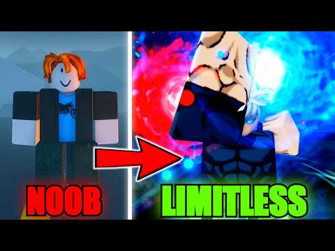 Going From Noob To LIMITLESS Gojo Satoru In Jujutsu: Zero...(Roblox)