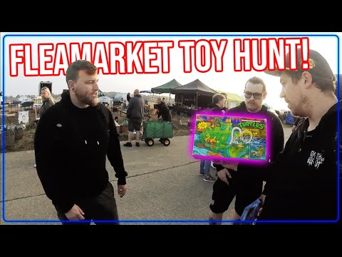 Flea Market Toy Hunting! TMNT, Gremlins, Ghostbusters, Sectaurs, MOTU & more at Temploux 2022