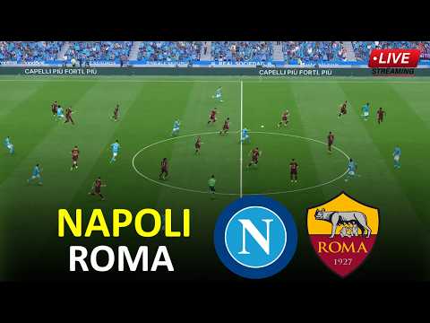 🔴Napoli vs Roma Live I Italy Seria A 2026 Full Match Streaming I PES 21 Simultaion