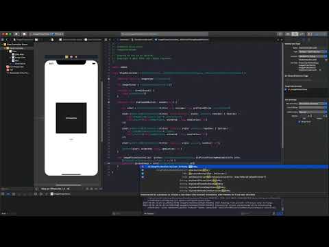 How to Picking and Croping image with UIImagePickerController in Swift 5