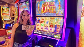 The Moment I Hit BIG On A Luxury Line Slot!!!