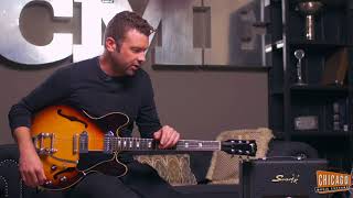 Video thumbnail for 1968 Gibson ES-330TD w/Bigsby Sunburst | CME Vintage Demo | Joel Bauman by Chicago Music Exchange