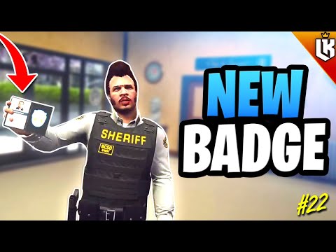 RICHARDSON SHOWS OFF HIS NEW BADGE! NoPixel 3.0