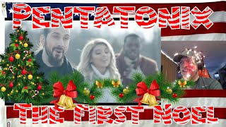 Pentatonix - The First Noel (Official Video) - OMG - once again - perfectly blended! - REACTION