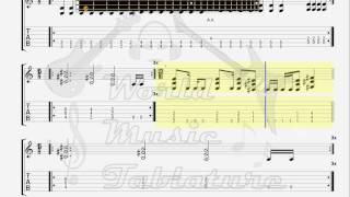 Dornenreich   Schwarz schaut tiefster Lichterglanz GUITAR 2 TAB