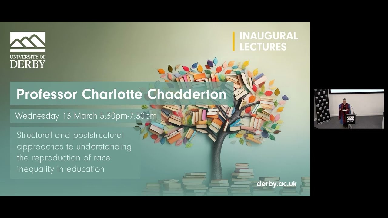 Video of Professor Charlotte Chadderton's Inaugural Lecture