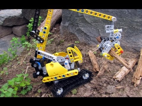 Vidéo LEGO Technic 8047 : La chargeuse compacte