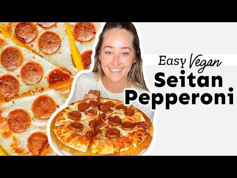Easy Vegan Pepperoni