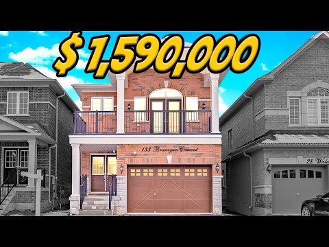Inside a $1,590,000 Brand new Detached Home in Toronto, Georgetown🔥 Real Estate 2022