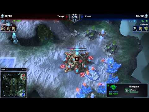 SC2 - Daily Masters - PvP - Trap vs Zest