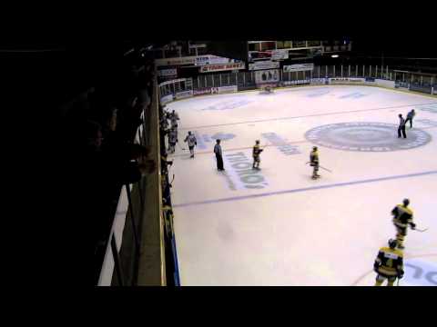 Mike Grey scores! Frederkshavn White Hawks vs. Herlev Eagles, 4-1