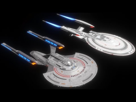 Constitution iii class v Excelsior ii class Size Comparison