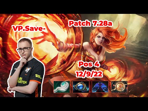 VP.Save Lina Pos 4 - DOTA 2 7.28a - Virtus.pro - Dota2 Gameplay [Learn To PRO]