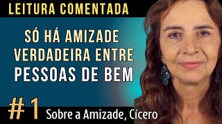 A AMIZADE, segundo CÍCERO (1a. parte) - Leitura comentada por Lúcia Helena Galvão da Nova Acrópole