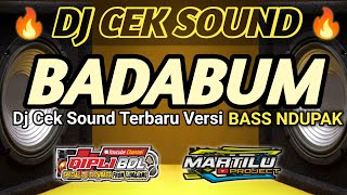 Download lagu DJ BADABUM||DJ CEK SOUND FULL BASS GLERR TERBARU 2022 mp3