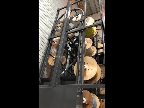 VERTICAL CAROUSEL FOR WIRE / CABLE DRUM / SPOOLS
