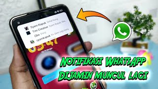 Download lagu 3 Cara Mengatasi Notifikasi WhatsApp Yang Tidak Muncul mp3