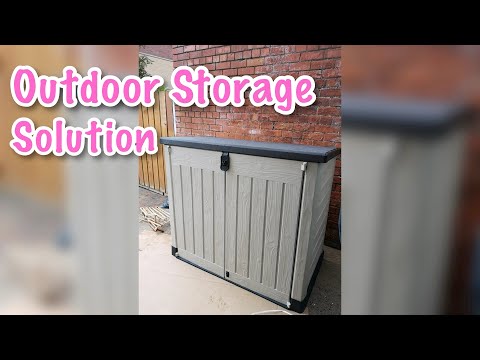 Assembling Our Keter Store-It-Out Pro Vlog | KC Mum Life