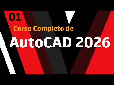 AutoCAD 2026 Course Class 01/40 Course presentation and first steps in AutoCAD - Autocriativo