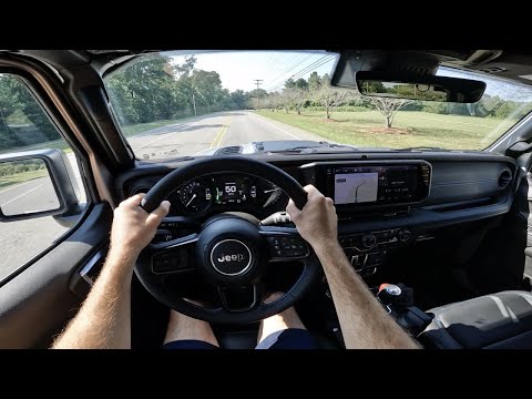 2024 Jeep Wrangler Rubicon 4xE: POV Drive, Impressions and ASMR