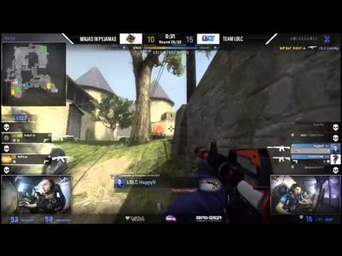 MLG X GAMES TEAM LDLC x NINJAS IN PYJAMAS [LAST ROUND]