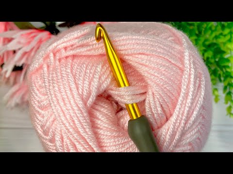 WOW! LOOK at this Amazing Beautiful Crochet Stitch! Cute and Easy Crochet Pattern for Beginners