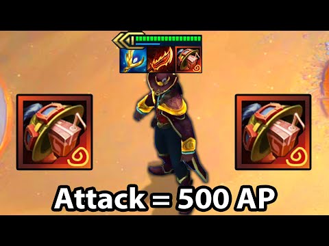" Attack = 500 AP " - Hat Trick Twisted Fate !??