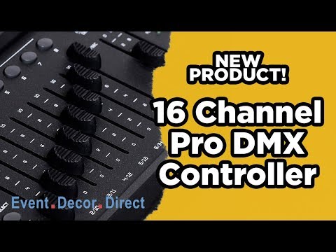 16 Channel Pro DMX Controller | Event Decor Direct