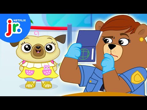 Chip Goes to the Airport ✈️ Chip and Potato | Netflix Jr