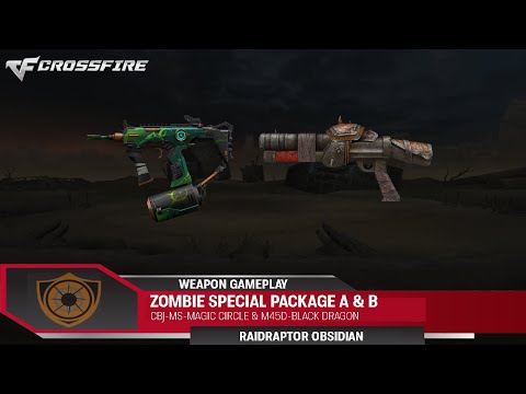 Buying Zombie Special Package A & B ft. M45D-Black Dragon & CBJ-MS Magic Circle || CrossFire PH