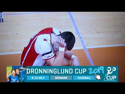 Darko Stevanovic winning goal in Serbian handball derby