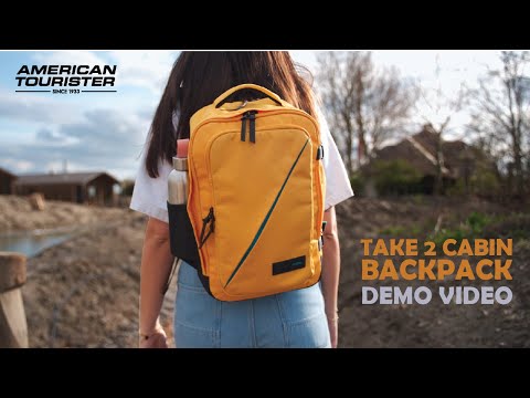 American Tourister Take 2 Cabin Backpack Demo – Features
