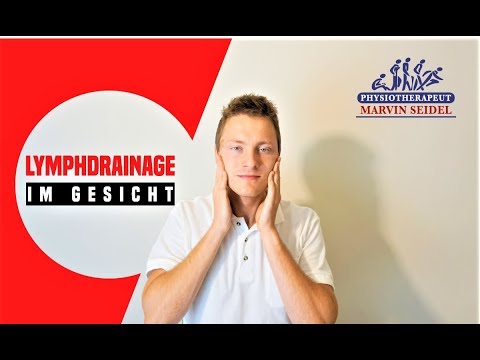 Lymphatic drainage in the face