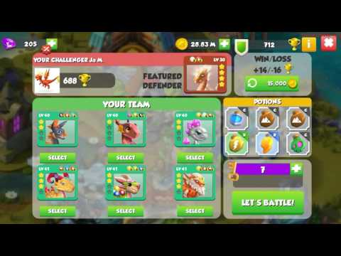 DRAGON MANIA LEGENDS - DAILY FIGHT TRAINER Ja M.