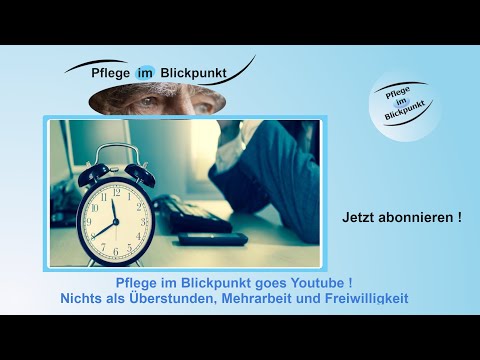 Pflege im Blickpunkt # 006 - Überstunden, Mehrarbeit... - Was ist das, was darf sein? *Themen Talk*