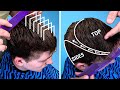 How To SCISSOR CUT MENS HAIR Step By Step Instructions