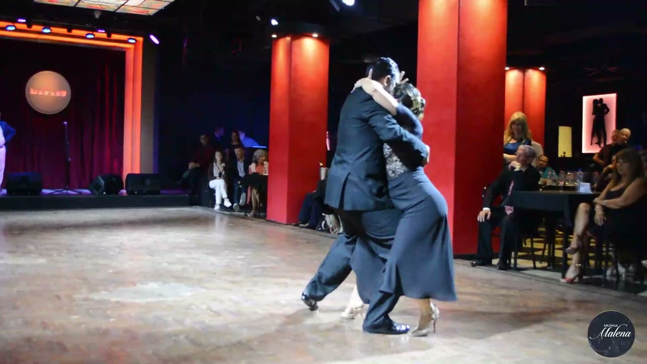 Virginia Pandolfi & Roberto Zuccarino en Milonga Malena "COMO NINGUNA" !! 3/4