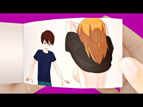What Are You Doing, ALEX? | Anime Minecraft | Alex And Steve Life | Animated FlipBook