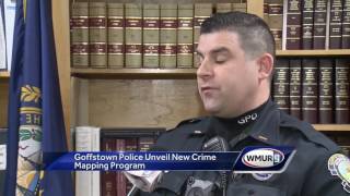 Goffstown police unveil new crime mapping software