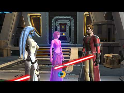 SWTOR JC Third Conversation with Tharan Cedrax - The Unsigned Gift