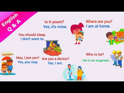 Simple Q&A to Improve Your English Speaking | Most Common English | Common English Q&A