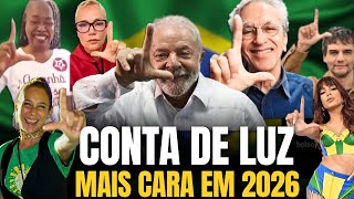 FAZ O L - CONTA de LUZ mais cara em 2026! Flávio Bolsonaro já está eleito!